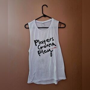 Taylor Swift Players Gonna Play Muscle Tank Small